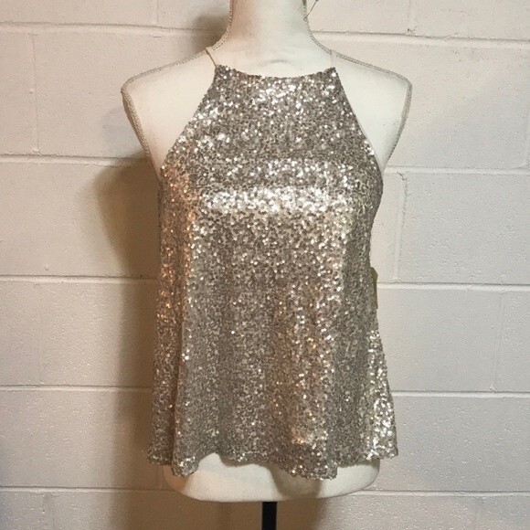 Taylor & Sage Sequin Top NWT Sm - Picture 1 of 8